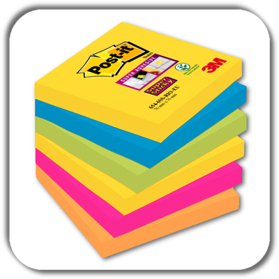 Notes POST-IT 76x76 RIO DE JANEIRO (6) 654-6SSRIO