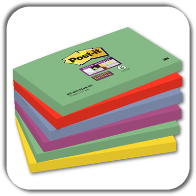 Notes POST-IT 76x127 MARAKESZ (6) 655-6SS-MAR