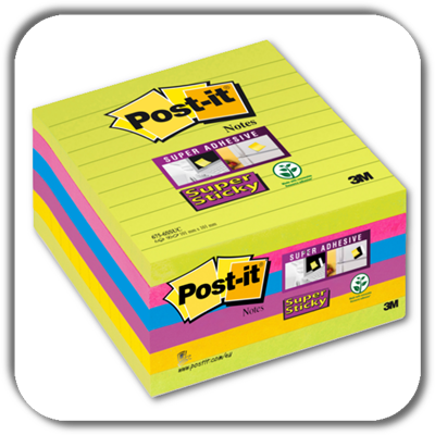 Notes POST-IT 101x101, ULTRACOLOR 6x90k.