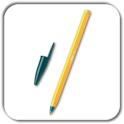 Długopis BIC orange zielony