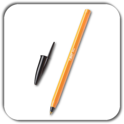Długopis BIC orange czarny