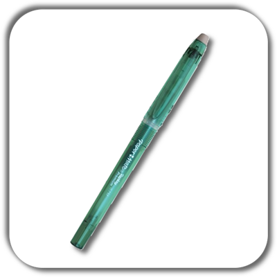 Długopis żelowy wymazywalny replay premium zielony
