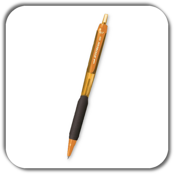 Długopis kulkowy UNI SXN-101C pomarańczowy