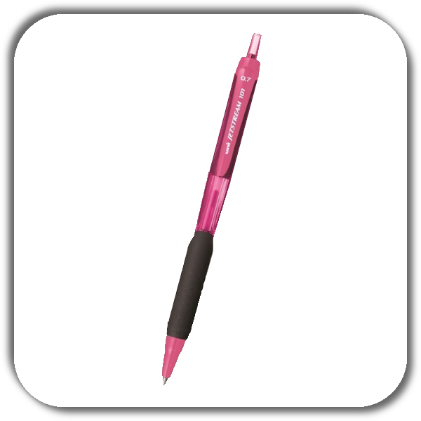 Długopis kulkowy UNI SXN-101C różowy