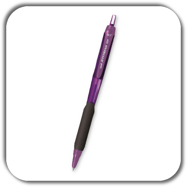 Długopis kulkowy UNI SXN-101C fioletowy