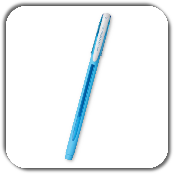 Długopis kulkowy UNI SX-101 jasnoniebieski