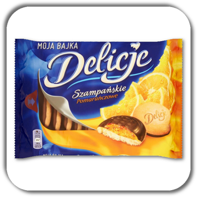 DELICJE SZAMPAŃSKIE 294g. pomarańczowe