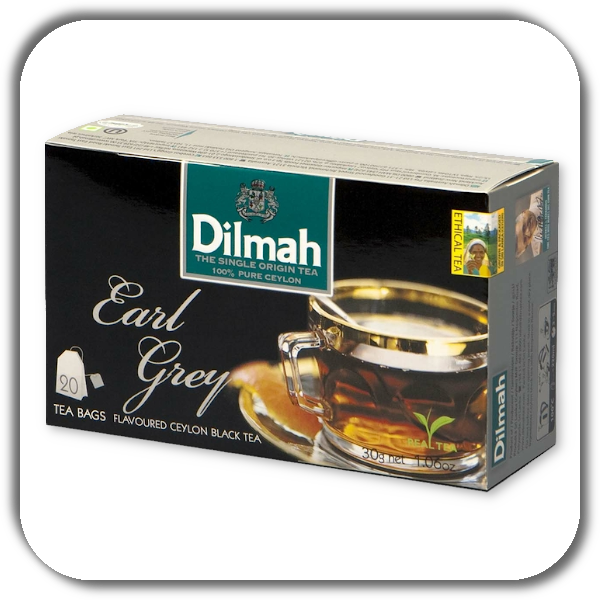 Herbata DILMAH 20 x 1,5 g. z aromatem EARL GREY