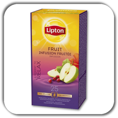 HERBATA LIPTON 25t. OWOCOWA w saszetkach