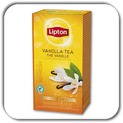 HERBATA LIPTON 25t. VANILIA w saszetkach