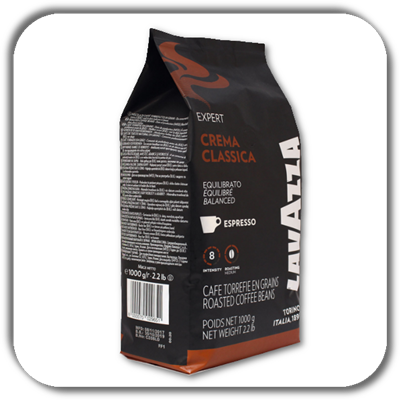 Kawa LAVAZZA 1kg ziarno CREMA CLASSICA VENDING Kawa LAVAZZA 1kg ziarno CREMA CLASSICA VENDING