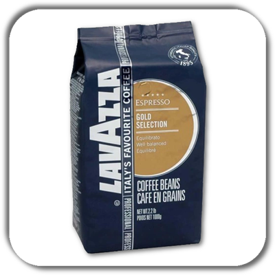 Kawa LAVAZZA 1kg ziarno GOLD SELECTION ESPRESSO Kawa LAVAZZA 1kg ziarno GOLD SELECTION ESPRESSO