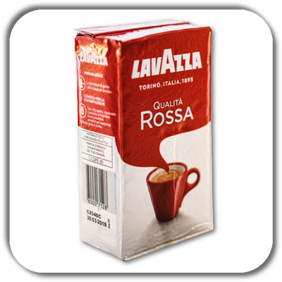Kawa LAVAZZA 250g. mielona QUALITA ROSSA