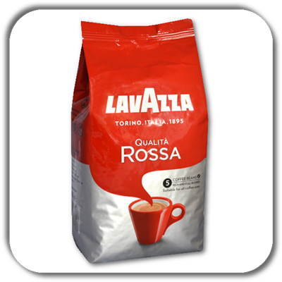 Kawa LAVAZZA 1kg ziarno QUALITA ROSSA Kawa LAVAZZA 1kg ziarno QUALITA ROSSA