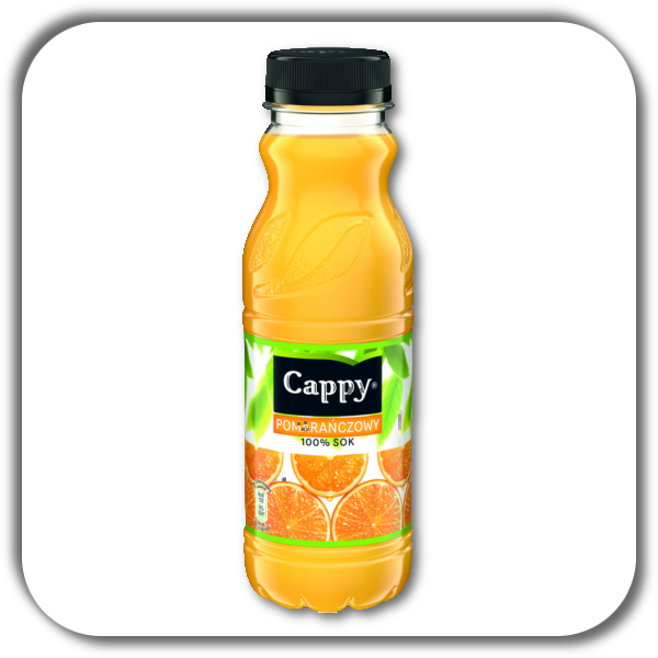CAPPY napój pomarańczowy 0.33 ml.
