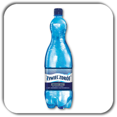 ŻYWIEC 1.5l.woda gazowana