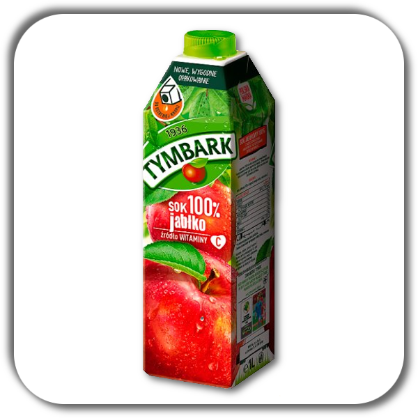 Sok TYMBARK 1 L jabłkowy