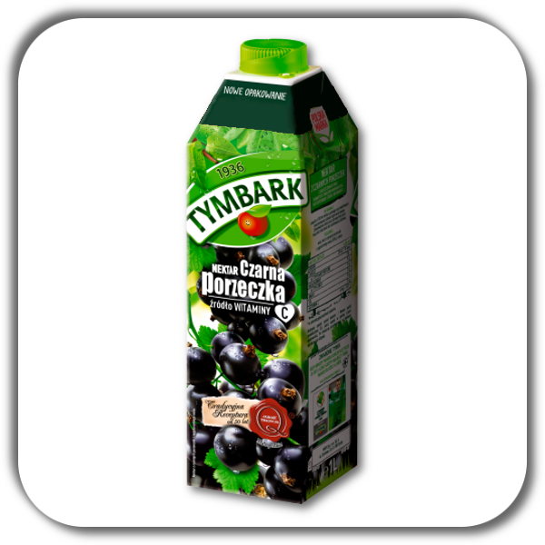 Sok TYMBARK 1 L czarna porzeczka