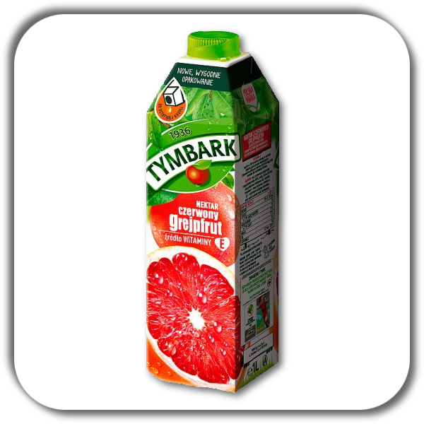 Sok TYMBARK 1 L czerwony grejpfrut