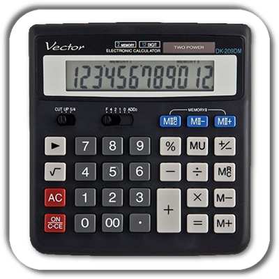 Kalkulator VEKTOR DK-209DM