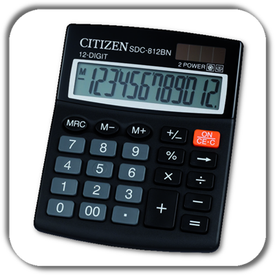 Kalkulator CITIZEN SDC-812BN
