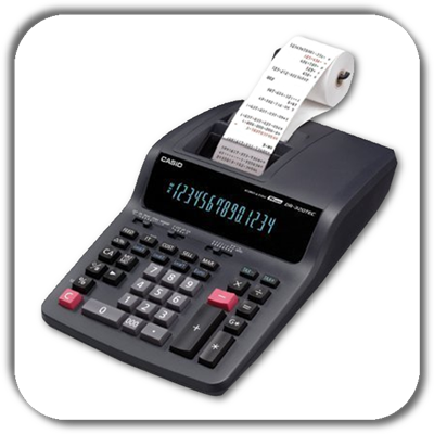 Kalkulator CASIO DR-320RE z drukarką