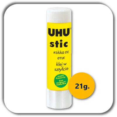 Klej w sztyfcie UHU 21g.