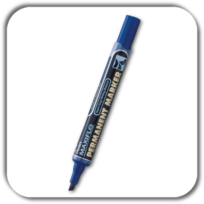 Marker PENTEL NLF60 niebieski końc.ścięta Marker PENTEL NLF60 niebieski końc.ścięta