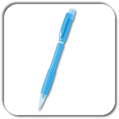 Ołówek autom.PENTEL AX125 0.5mm FIESTA niebieski