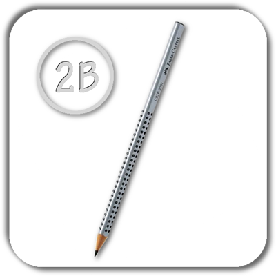 Ołówek tech.FABER CASTELL 2B