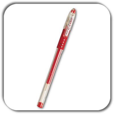Długopis PILOT G1 GRIP żel. czerwony