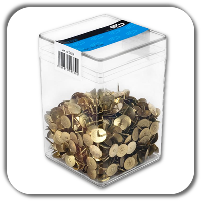 Pinezki E&D Plastic a'750 złote Pinezki E&D Plastic a'750 złote