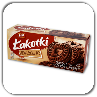 ŁAKOTKI SAN 168g. KAKAOWE