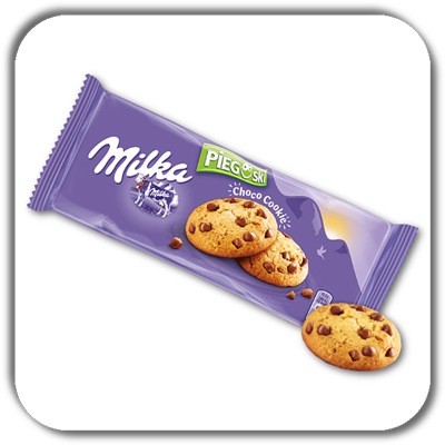 Pieguski MILKA 135g. z czekoladą
