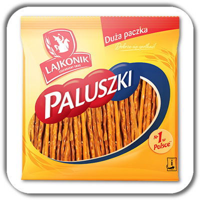 Paluszki LAJKONIK 250g. słone