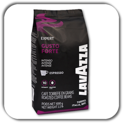 Kawa LAVAZZA 1kg ziarno GUSTO FORTE VENDING