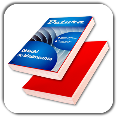 Okładki do bind. DATURA A4 250g.CHROMOLUX czerwone Okładki do bind. DATURA A4 250g.CHROMOLUX czerwone