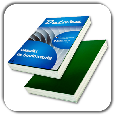 Okładki do bind. DATURA A4 250g.CHROMOLUX zielone Okładki do bind. DATURA A4 250g.CHROMOLUX zielone