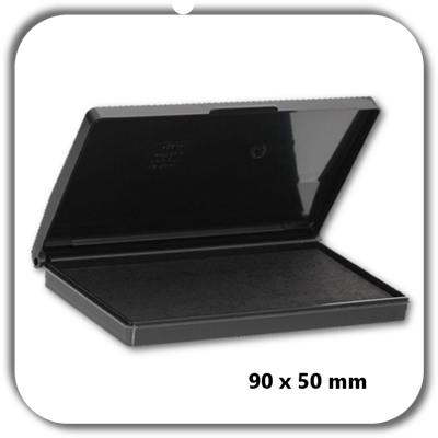 Poduszka do stempli 90 x 50 mm TRODAT czarna